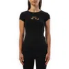 Diesel Women's T-angie T-shirt In Black