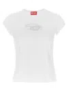 Diesel Women T-angie T-shirt In White