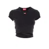 Diesel Short-sleeved T-shirt In Black