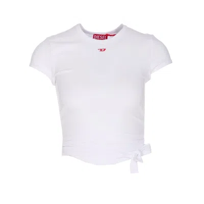 Diesel Women T-bunny-tail T-shirt In White