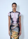 Diesel Women T-dasha Top In Black