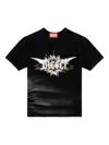 Diesel Foil` Print In Black