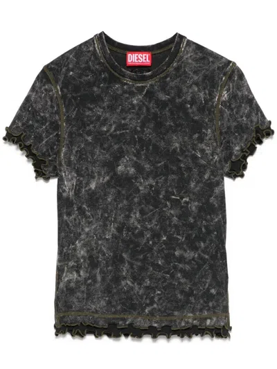 DIESEL DIESEL WOMEN `T-FLU` T-SHIRT