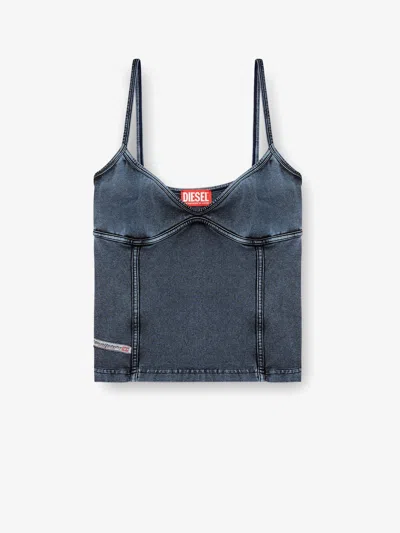 DIESEL DIESEL WOMEN T-ONY DENIM TOP
