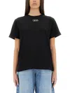 Diesel Women T-shirt With Logo In Black