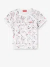 Diesel Cat-print T-shirt With Short Sleeves Throughout In Multi