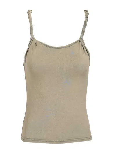 Diesel Women Tank Top In Gray