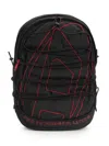 Diesel Nylon Backpack With Hiking-inspired Design In Black