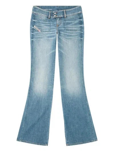 Diesel Women's Trousers In Blue