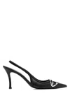 Diesel D-venus Sb - Décolleté Slingback In Black