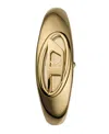 Diesel Women's Wonder-d Quartz Two-hand Gold Stainless Steel 24mm In Gold