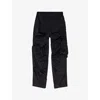Diesel Womens 9xx P-arne-fem-p2 Cotton-twill Cargo Trousers In 9xx