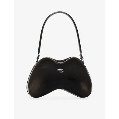 Diesel Womens H0202 Double-d Faux-leather Shoulder Bag