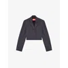 Diesel G-milla Cropped Blazer In 98x