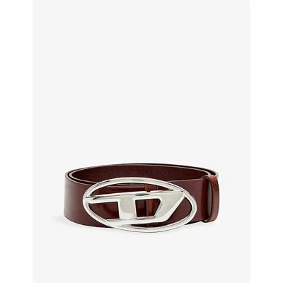 Diesel Womens Ha623 B-1dr W Leather Belt
