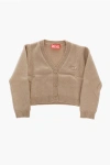 Diesel Wool Blend Kudia Cardigan With V-neck