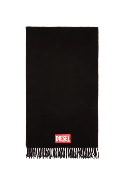 DIESEL WOOL BLEND SCARF