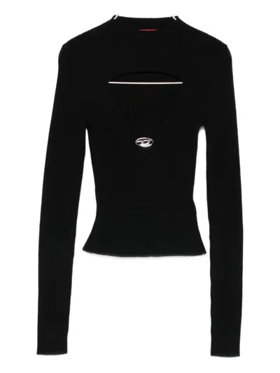 DIESEL DIESEL WOOL CUT-OUT TOP