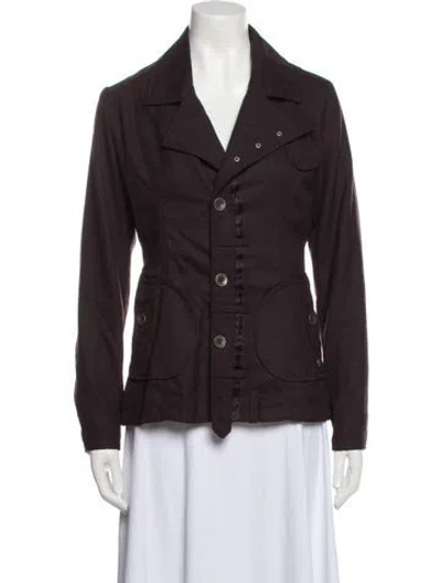 Pre-owned Diesel Wool Jacket In Brown