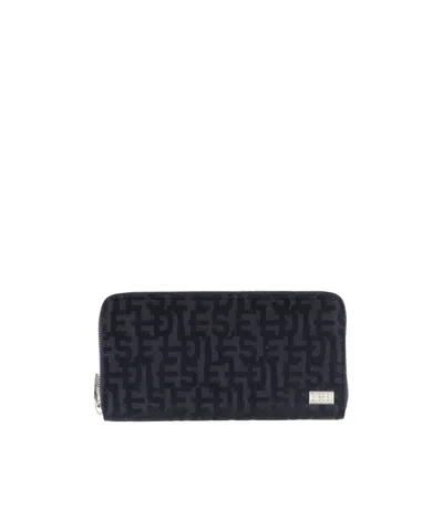 Diesel Woven Wallet In Brown