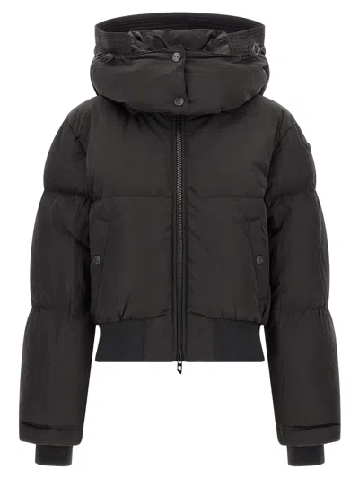 Diesel 'w-peyt-short-new-wd' Down Jacket In Black
