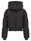 Diesel Down Jacket In Black