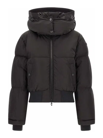 Diesel Down Jacket In Black