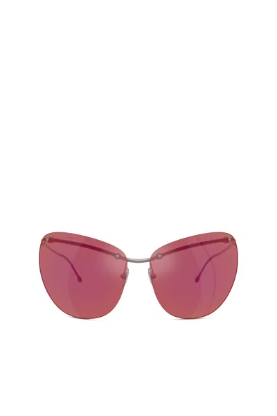 DIESEL WRAPAROUND SHAPE SUNGLASSES