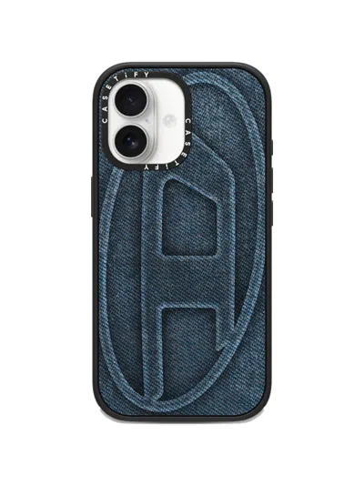 Diesel X Casetify Iphone 17 Case In Blue