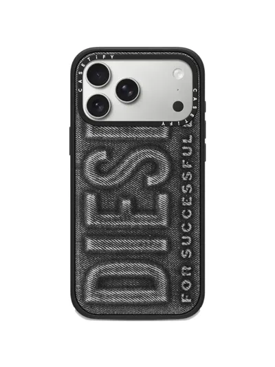 Diesel X Casetify Iphone 17 Pro Max Case In Gray