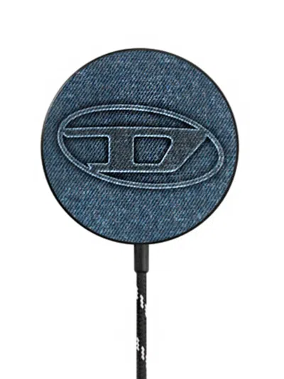 Diesel X Casetify Iphone Charger In Blue