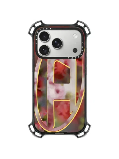 Diesel X Casetify Oval D Iphone 17 Pro Case In Multi