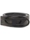 Diesel X Damiano David Belt B-1dr Rev Dd  In Brown