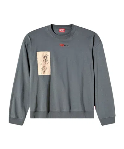 DIESEL X DAMIANO DAVID S-BOXT SWEATER