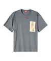 Diesel T-boxt T-shirt In Gray
