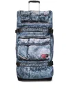 Diesel X Eastpak Denim-effect Wheeled Trolley In Blue