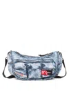 Diesel X Eastpak Trompe-l'oeil Denim Shoulder Bag In Blue