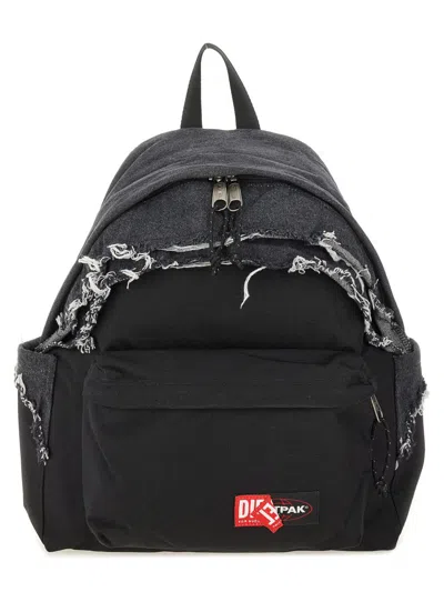 Diesel X Eastpak Zaino "diesel Day Pak'r" In Black