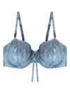Diesel X Fenty By Rihanna C-balconette-lace-bra In Blue