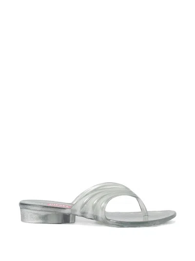 Diesel X Melissa Flip-flops In Gray