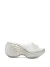 Diesel X Melissa Quantum Platform Sandals In White