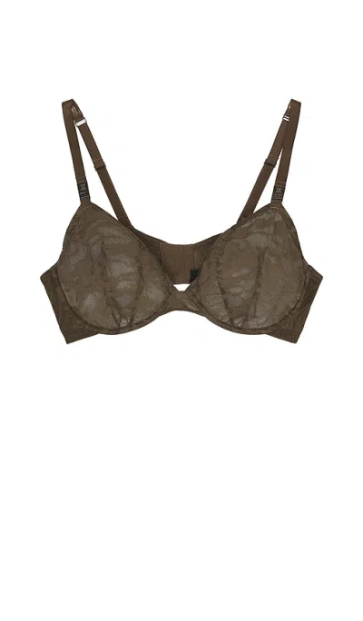 Diesel X Savage C Camo Lace Plunge Bra
