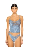 Diesel X Savage Fenty By Rihanna Lace Sleep Cami In Blue