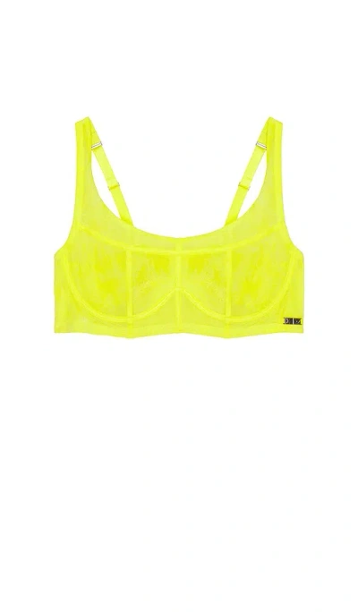 Diesel X Savage C Longline Bra In Green