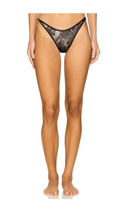 Diesel X Savage X Fenty Fishnet String In Black