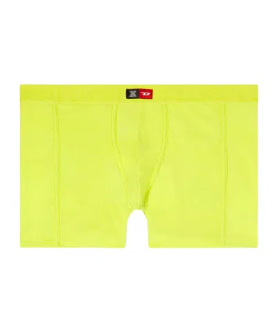 Diesel X Savage X Fenty Flocked Boxer Briefs In Yellow