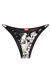 Diesel X Savage X Fenty Foiled Briefs In Black