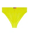 Diesel X Savage X Fenty High-waisted Briefs In Yellow
