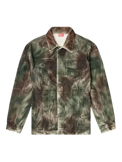 Diesel X Thug Club J-thug-jkt Jacket In Gray