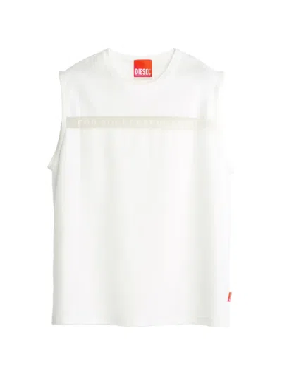 Diesel X Tinder Logo-print Tank Top In White